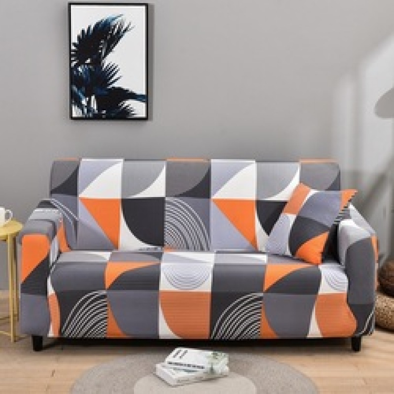 Universal Four Seasons Printed Brushed Elastic Full Cover Sofa Cover, High-quality non-slip all-season universal Sofa Cover/