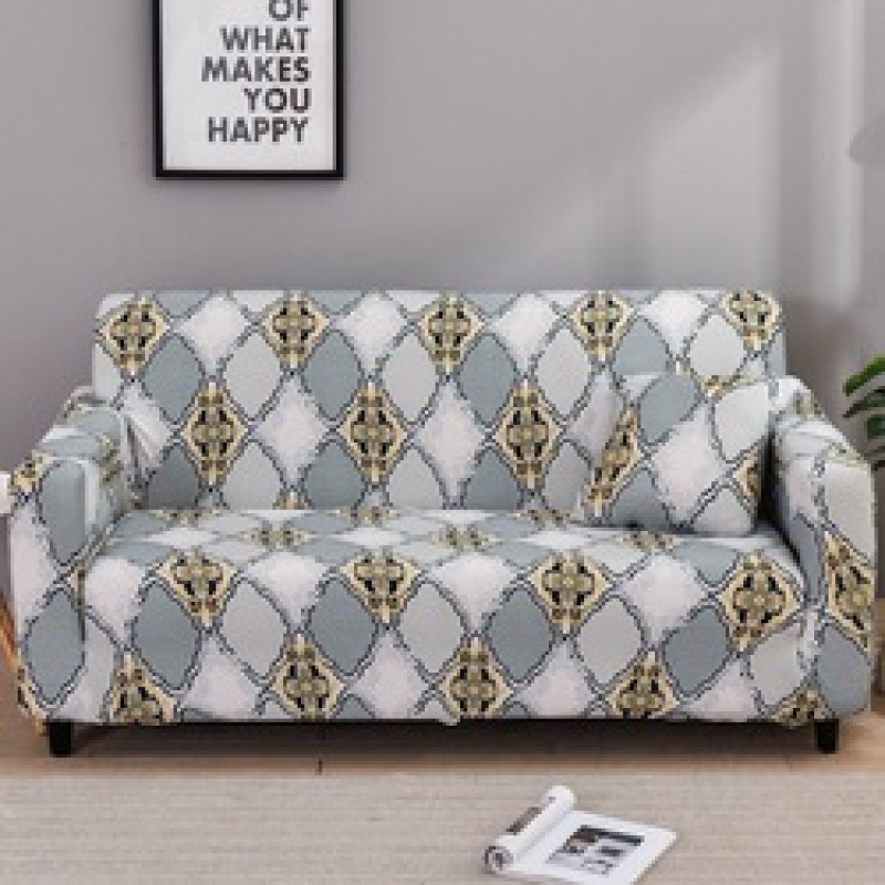 Universal Four Seasons Printed Brushed Elastic Full Cover Sofa Cover, High-quality non-slip all-season universal Sofa Cover/