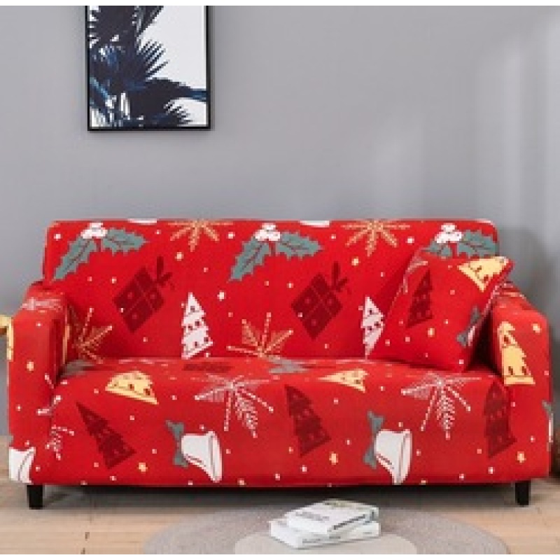 Universal Four Seasons Printed Brushed Elastic Full Cover Sofa Cover, High-quality non-slip all-season universal Sofa Cover/