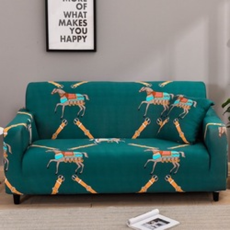 Universal Four Seasons Printed Brushed Elastic Full Cover Sofa Cover, High-quality non-slip all-season universal Sofa Cover/