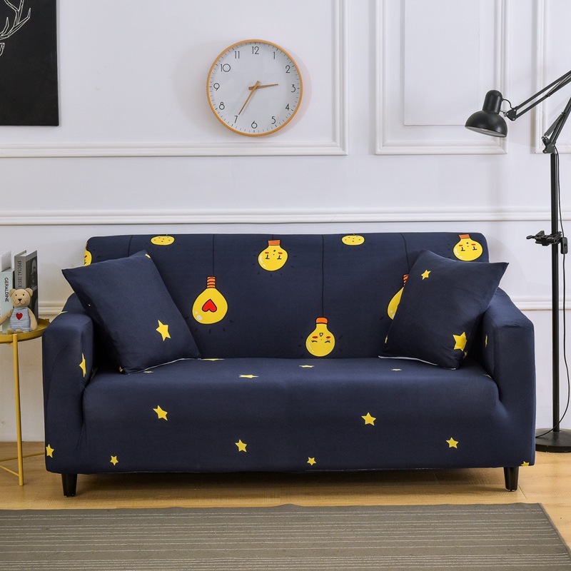 Universal Four Seasons Printed Brushed Elastic Full Cover Sofa Cover, High-quality non-slip all-season universal Sofa Cover/