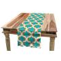 Waterproof Multicoloured Table Runner, Printing Tablecloth for Picnics Outdoor and Indoor#