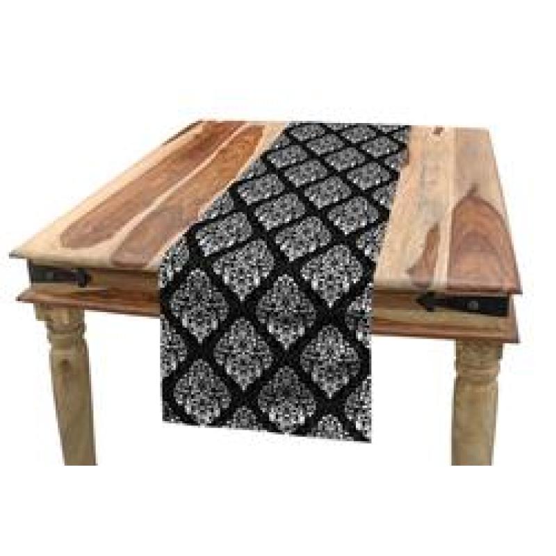 Waterproof Multicoloured Table Runner, Printing Tablecloth for Picnics Outdoor and Indoor#