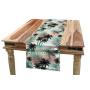 Waterproof Multicoloured Table Runner, Printing Tablecloth for Picnics Outdoor and Indoor#
