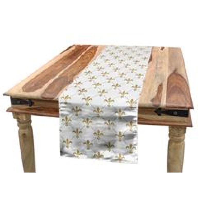 Waterproof Multicoloured Table Runner, Printing Tablecloth for Picnics Outdoor and Indoor#