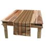 Waterproof Multicoloured Table Runner, Printing Tablecloth for Picnics Outdoor and Indoor#