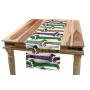 Waterproof Multicoloured Table Runner, Printing Tablecloth for Picnics Outdoor and Indoor#