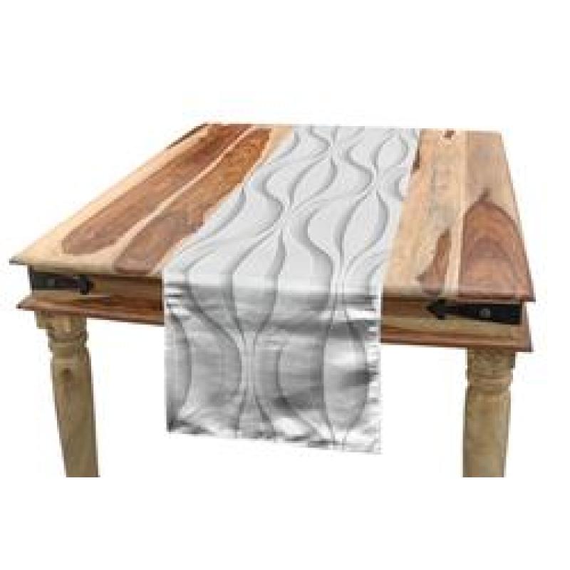 Waterproof Multicoloured Table Runner, Printing Tablecloth for Picnics Outdoor and Indoor#