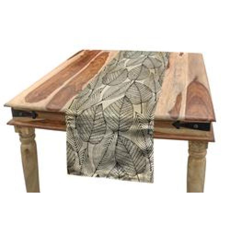 Waterproof Multicoloured Table Runner, Printing Tablecloth for Picnics Outdoor and Indoor#