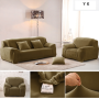 Hot Sale Velvet Sofa Cover Three-seat Sofa,three-seat Sofa 2 Pcs Modern Acceptale Customizable Accept Customized