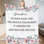Fleece Blanket to My Daughter Son Wife Letter Printed Quilts Air Mail envelope blanket Positive Encourage and Love Gifts