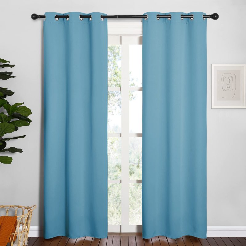 Wholesale customize living room blackout princess curtains eyelet curtains blackout blinds curtains professional hotel room