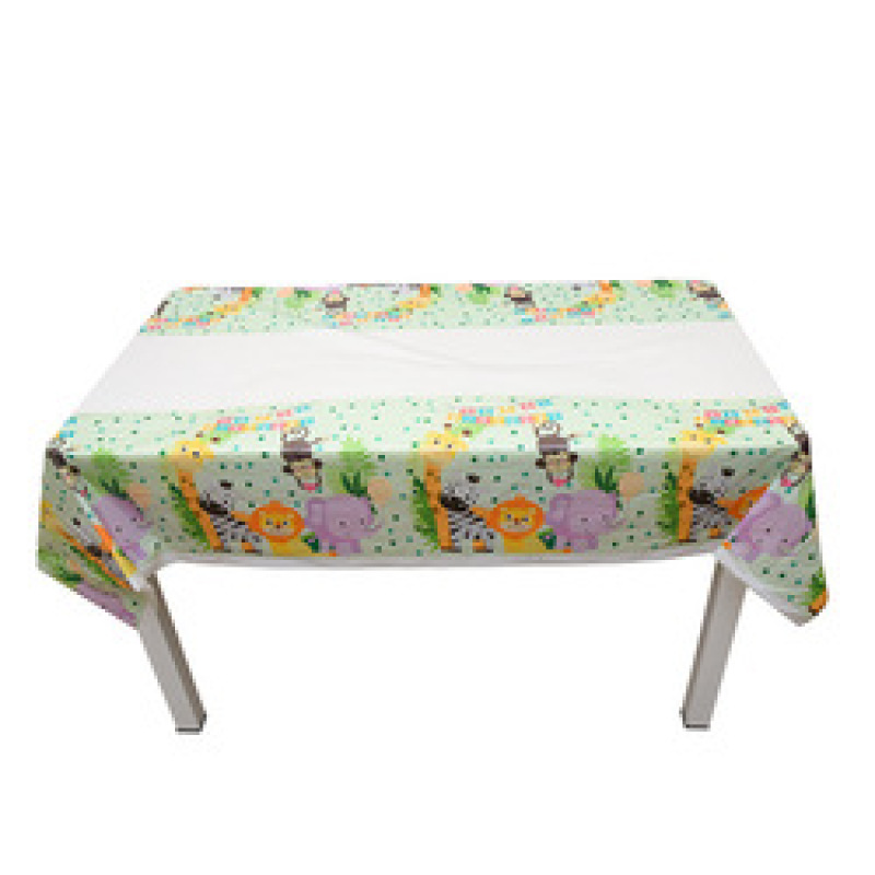 Different Color disposable pe rectangular plastic Eco Friendly 180cm*108cm tablecloth for party decoration/