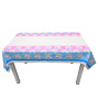 Different Color disposable pe rectangular plastic Eco Friendly 180cm*108cm tablecloth for party decoration/