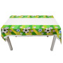 Different Color disposable pe rectangular plastic Eco Friendly 180cm*108cm tablecloth for party decoration/
