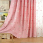 design 2019 wholesale blackout window curtain embroidered tulle already made 100 polyester livingroom curtains pink ones