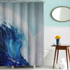 180*180 Abstract Dandelion Custom 3d Shower Curtains Flower Bathroom Curtain Fabric Washable Polyester for Bathtub Art Decor