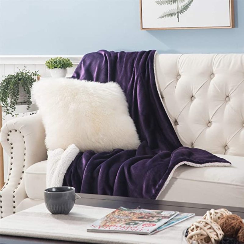 Warm Blanket Cover Decorative Sofa Blanket Blankets for Winter Double Throw Bed Beds the Weighted Fleece H Christmas Sofas Large