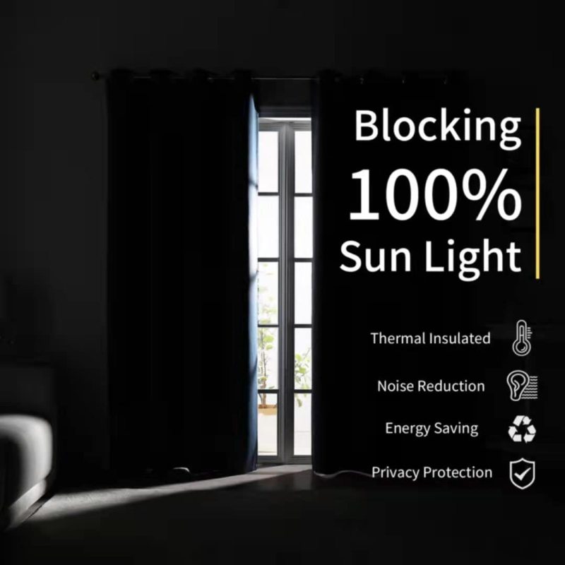 korean style blackout curtains finished warm pink european 4 pass coating blackout fabric for curtain hotel black out