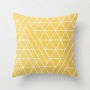 Fabric Painting Designs Cushion Cover Jacquard,Polyester Throw Pillow Cases/