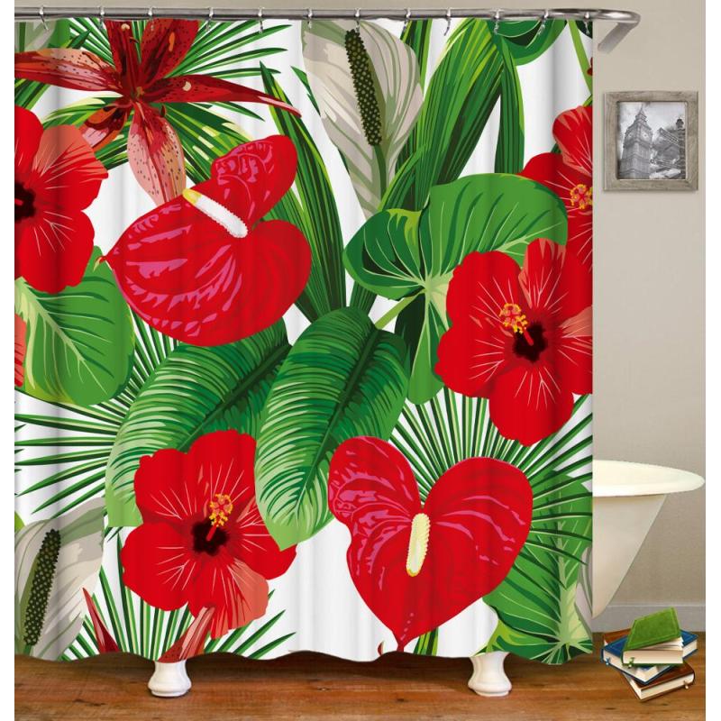 Extra Long  Shower Curtains For Bathroom,Fancy Design Bathroom Shower Curtain/