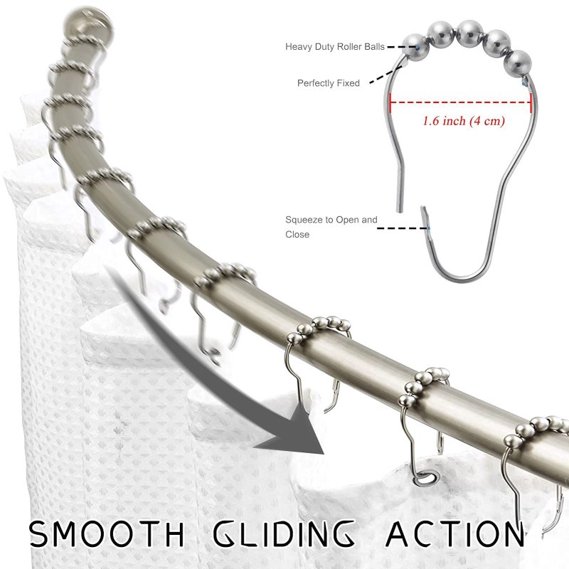 Custom DIY Print Tassel Shower Curtain, Bathroom Waffle Curtain Waterproof Curtains with Hooks$