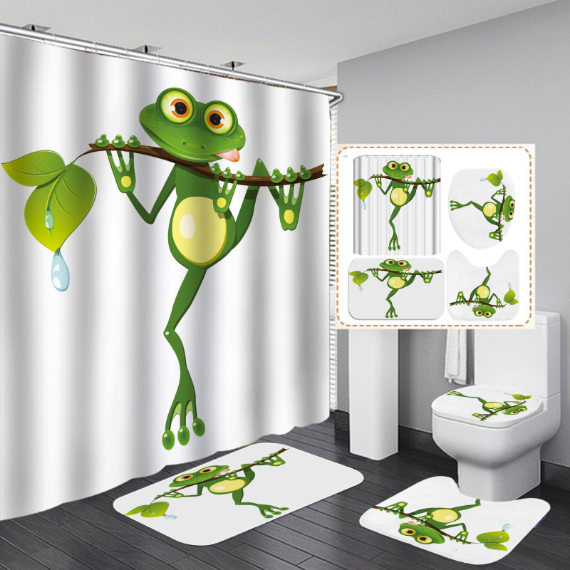 Branded Printable Curtain Shower Custom, Custom Printed Wholesale Weighted Custom Shower Curtain Printing/