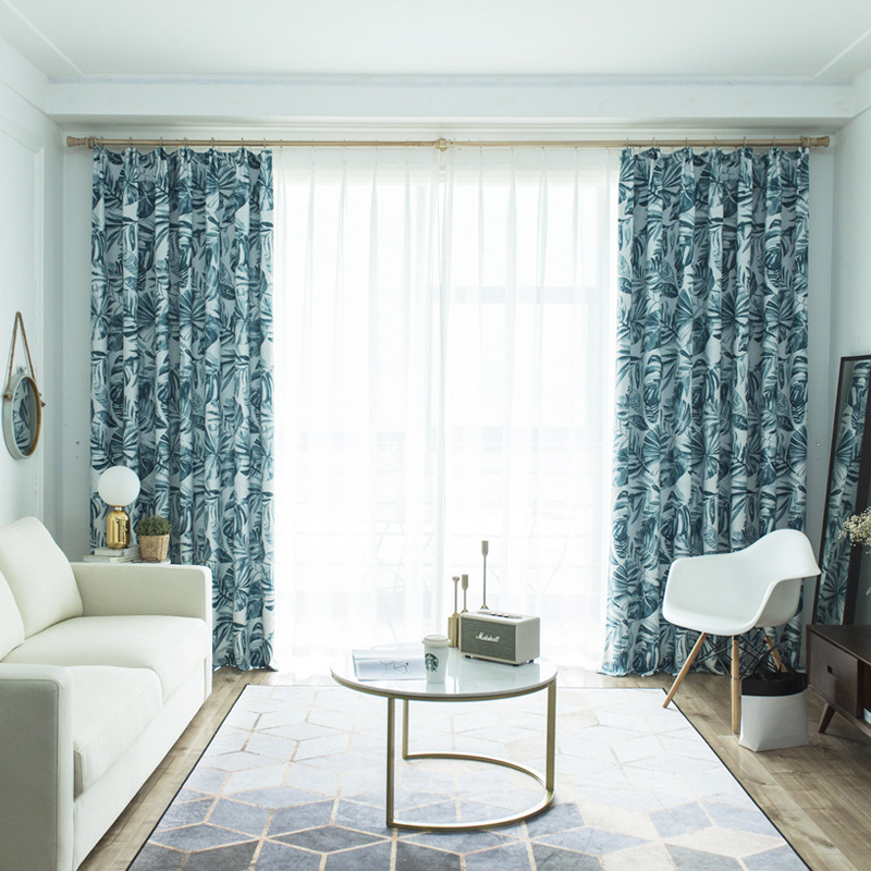 Best Selling Products Window Printed Curtain Fabric,Fancy Ready Made Livingroom Blackout cortinas arabes%