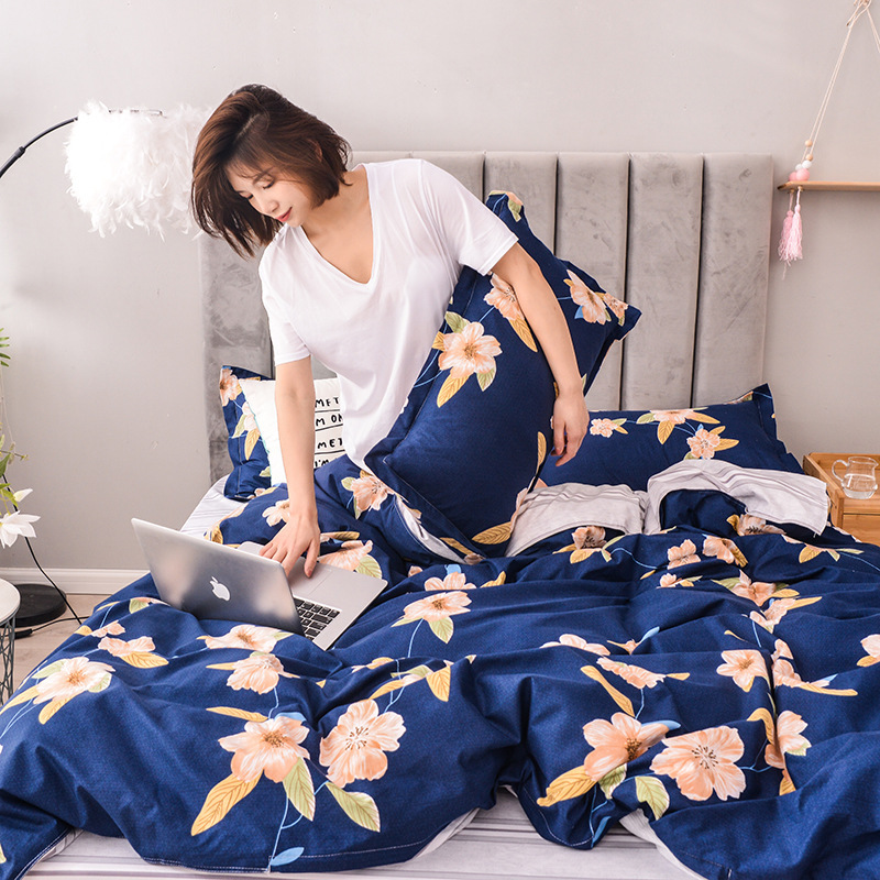 Strange Leaves Bedding Sets 100% Cotton,Bedding Comforter King Sets Luxury#