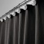 Custom waterproof Waffle shower curtain Bath room shower curtain polyester Waffle fabric Shower curtain