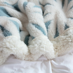 Winter Wool Blanket Cashmere Blanket Warm Blankets Fleece Super Warm Soft Throw/