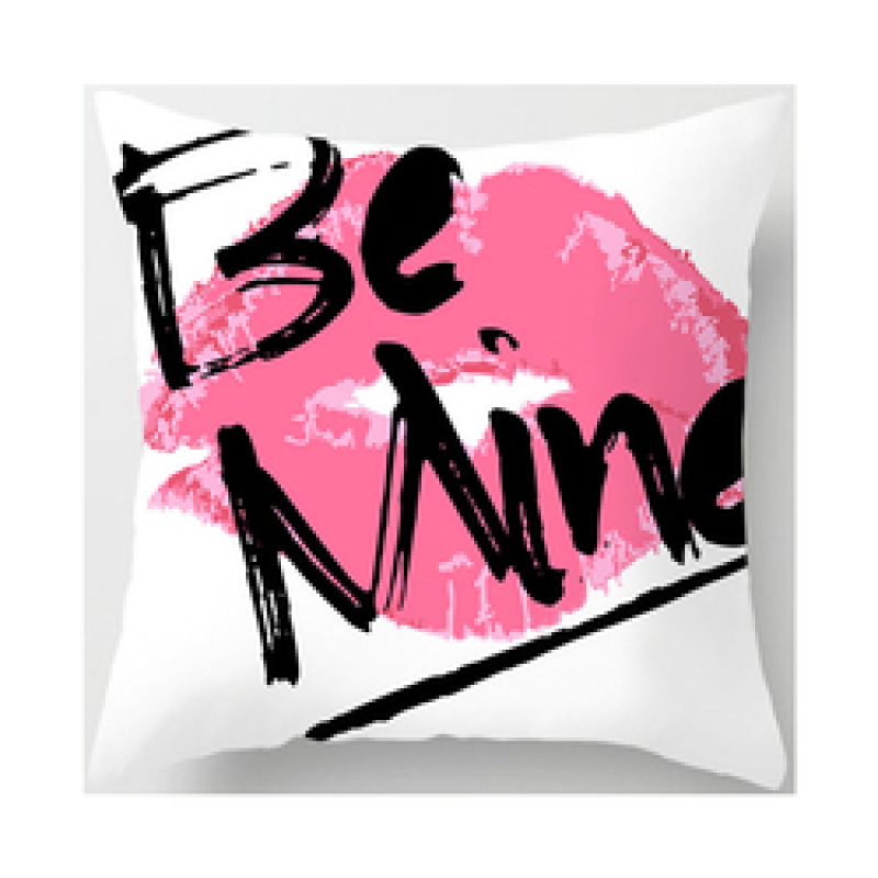 Latest Valentine Pattern 100% Polyester Bed Chair Cushion Cover, Wholesale Personalized Your Design 3D Cushion Cover/