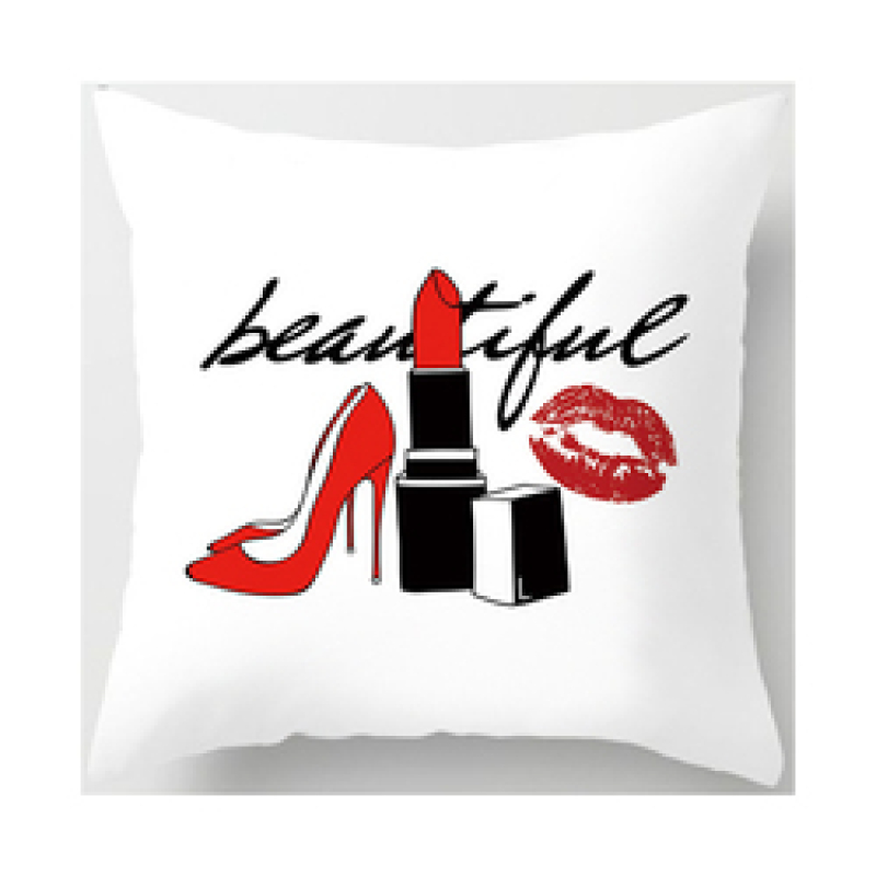 Latest Valentine Pattern 100% Polyester Bed Chair Cushion Cover, Wholesale Personalized Your Design 3D Cushion Cover/