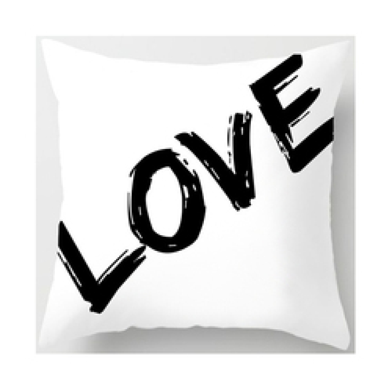 Latest Valentine Pattern 100% Polyester Bed Chair Cushion Cover, Wholesale Personalized Your Design 3D Cushion Cover/