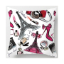 Latest Valentine Pattern 100% Polyester Bed Chair Cushion Cover, Wholesale Personalized Your Design 3D Cushion Cover/