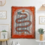Casual Blanket Carpet Decoration Boho Snake Tapestry Sofa Leisure Carpet Original Single Tapestry Sofa Blankets/