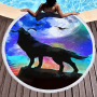 Towel Beach Custom, Extra Large Round Beach Towel, Microfiber Beach Towel#