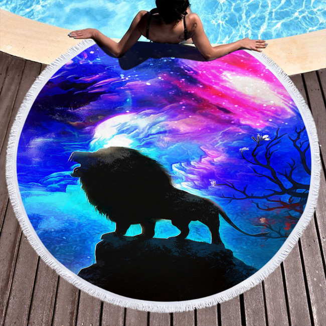 Towel Beach Custom, Extra Large Round Beach Towel, Microfiber Beach Towel#
