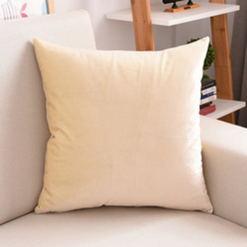 Navy Soft Velvet Pillow Cushion Cover Fabric, Luxury Polyester Pillow /