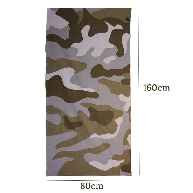 OEM Custom One Side Printed Bath Towel, Plus Size 80x160 cm Sand Free Beach Towel#