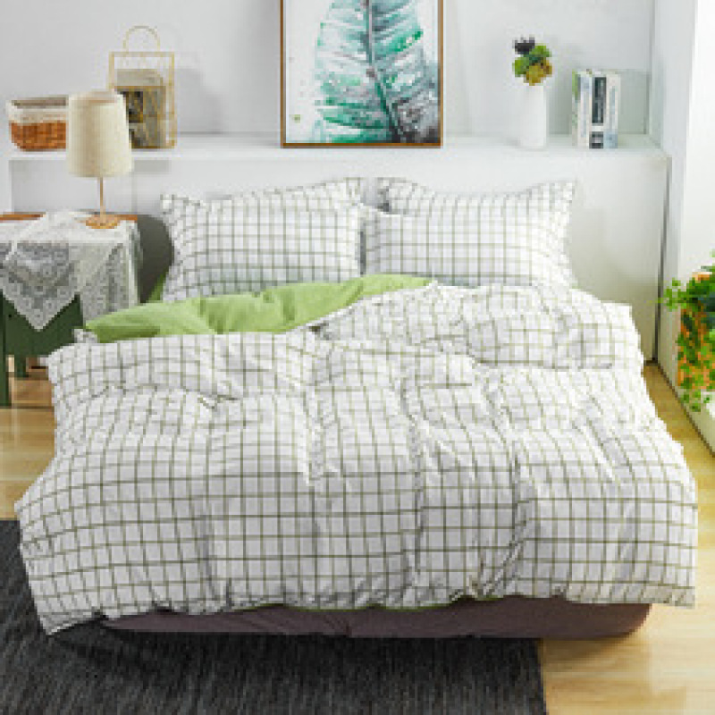 Fabrik Direkt Großhandel 4 Stück Anzug Bettwäsche Set Baby Bettlaken, Studentenwohnheim Reaktivdruck Bettwäsche-Sets/