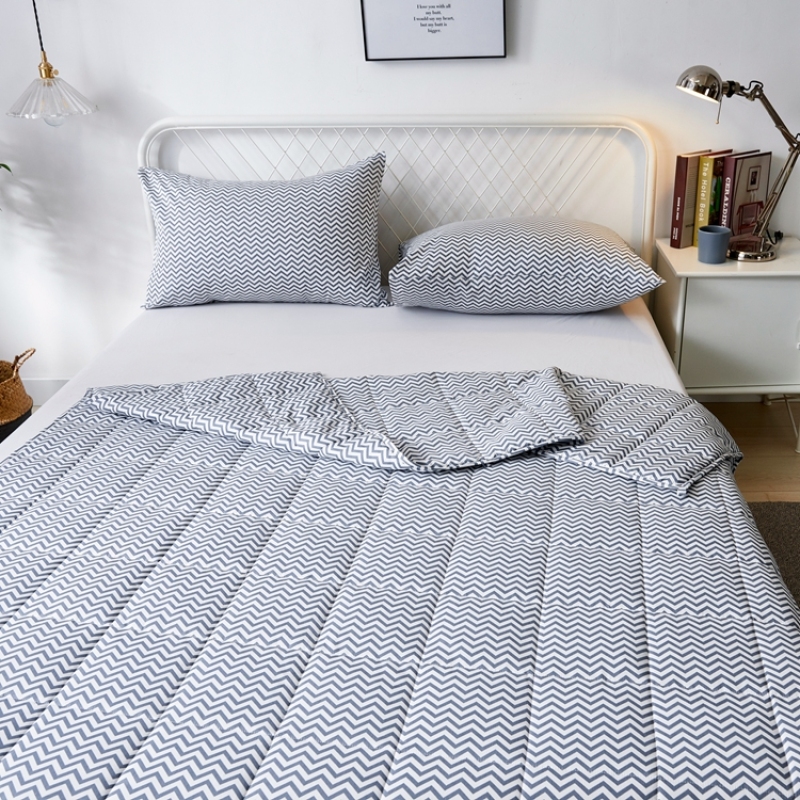 Cotton Bed Sheet King Size, Low MOQ Customized Printing Weighted Blanket, Bedding Set Comforter/