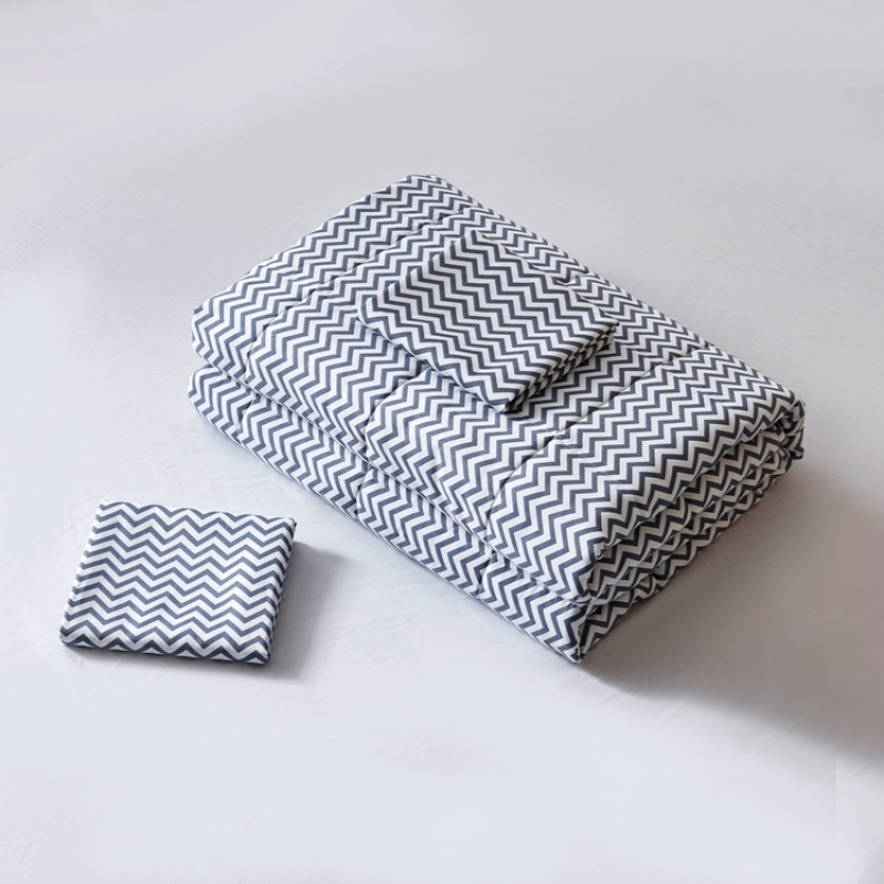 Cotton Bed Sheet King Size, Low MOQ Customized Printing Weighted Blanket, Bedding Set Comforter/