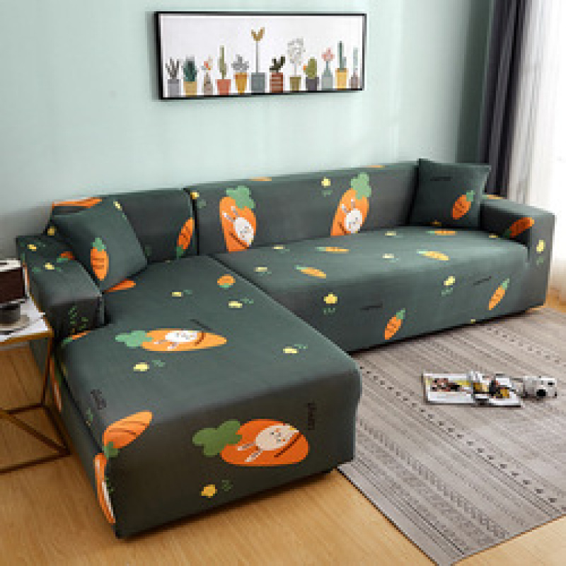 Floral Plant Pattern Sofa Cover Elastic Stretch Universal Sofa Slipcover Sectional Throw Couch Corner Cover For Furniture/