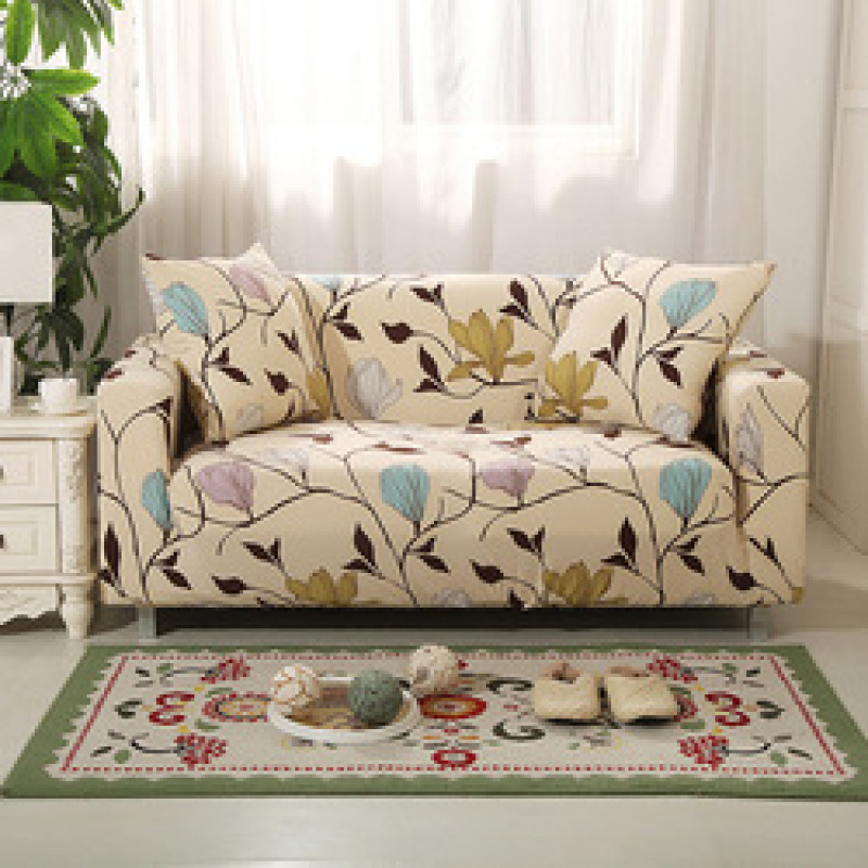 Floral Plant Pattern Sofa Cover Elastic Stretch Universal Sofa Slipcover Sectional Throw Couch Corner Cover For Furniture/