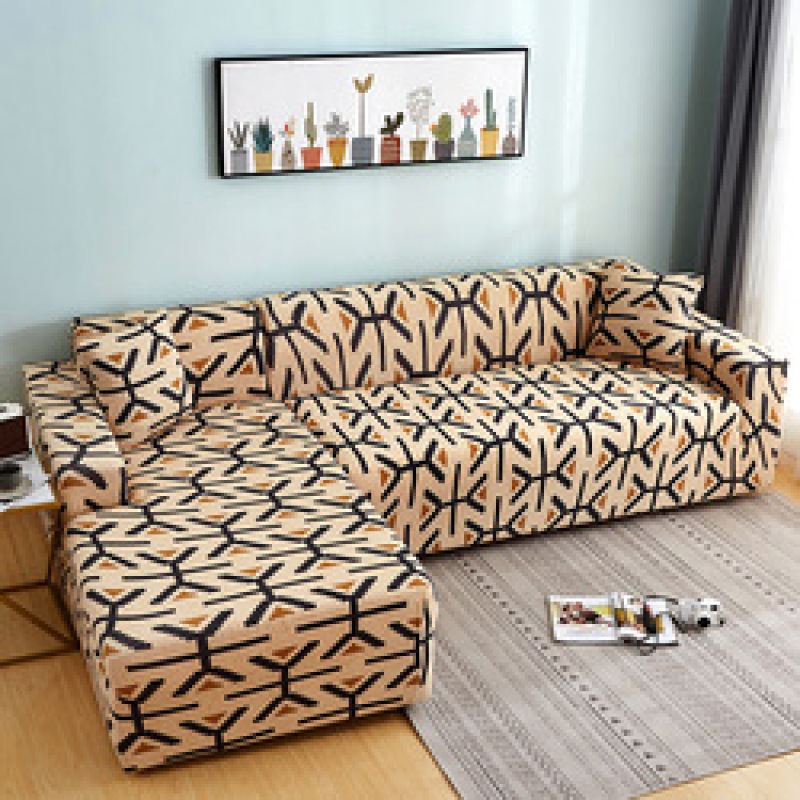 Floral Plant Pattern Sofa Cover Elastic Stretch Universal Sofa Slipcover Sectional Throw Couch Corner Cover For Furniture/
