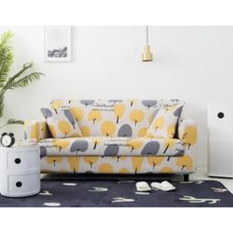 Floral Plant Pattern Sofa Cover Elastic Stretch Universal Sofa Slipcover Sectional Throw Couch Corner Cover For Furniture/