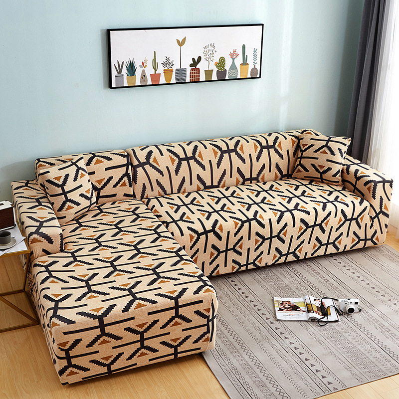 Floral Plant Pattern Sofa Cover Elastic Stretch Universal Sofa Slipcover Sectional Throw Couch Corner Cover For Furniture/