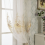 Wholesale turkish cortina cocina, Super soft sheer curtains white modele de rideaux salon/