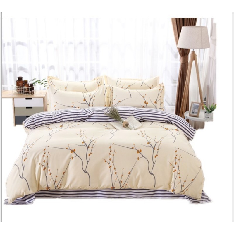 Home Bedsheets 100% Cotton Bed Sheet Sets Bedding, Cheap Queen Size Bedding Set For Kids